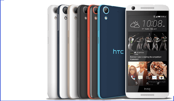 مشخصات گوشی های اچ تی سی